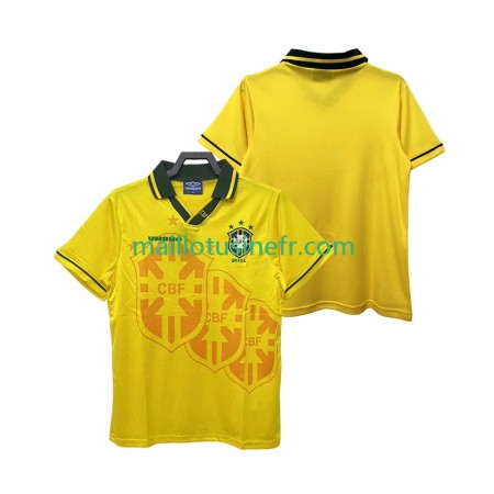 Maillot de Foot Brésil Domicile Retro 1994 Maillot de Foot Brésil Domicile Retro 1994